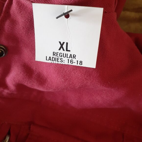 SOLDNEW Berne Work Coat SZ XL Pink Canvas Softstone Sanded Duck Barn 100% Cotton - Picture 12 of 15